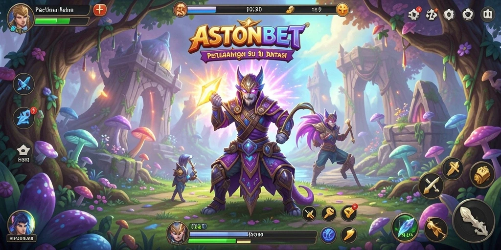 Gameplay seru ASTONBET di dunia petualangan yang fantastis.