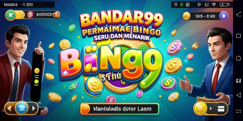 Tampilan gameplay BANDAR99 dengan suasana Bingo yang menggembirakan.