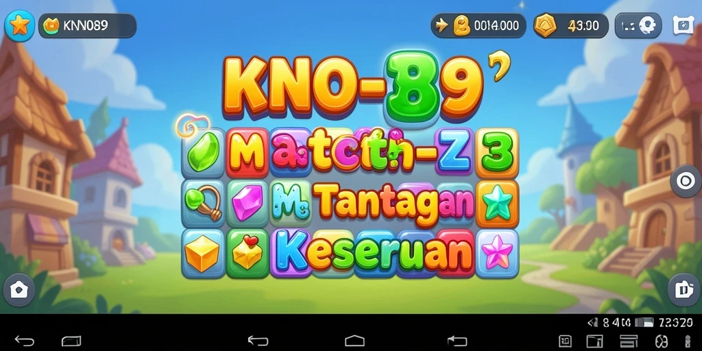 Tampilan gameplay KNO89 yang seru dan penuh warna.