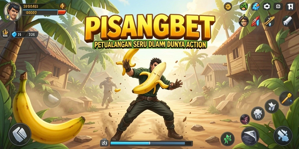 Tampilan gameplay PISANGBET yang mendebarkan dan seru.