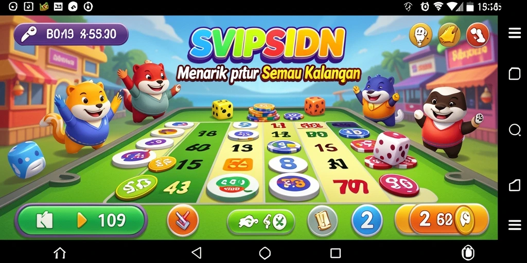 Tampilan screenshot gameplay SVIPSIDN yang seru dan menarik.
